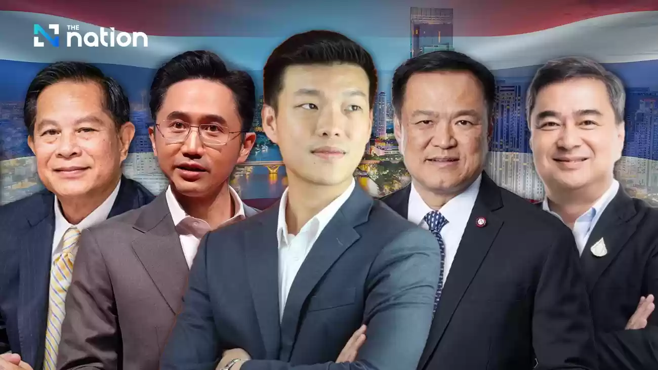 スアン・ドゥシット世論調査、国民が首相に支持するトップ5の政治家を発表