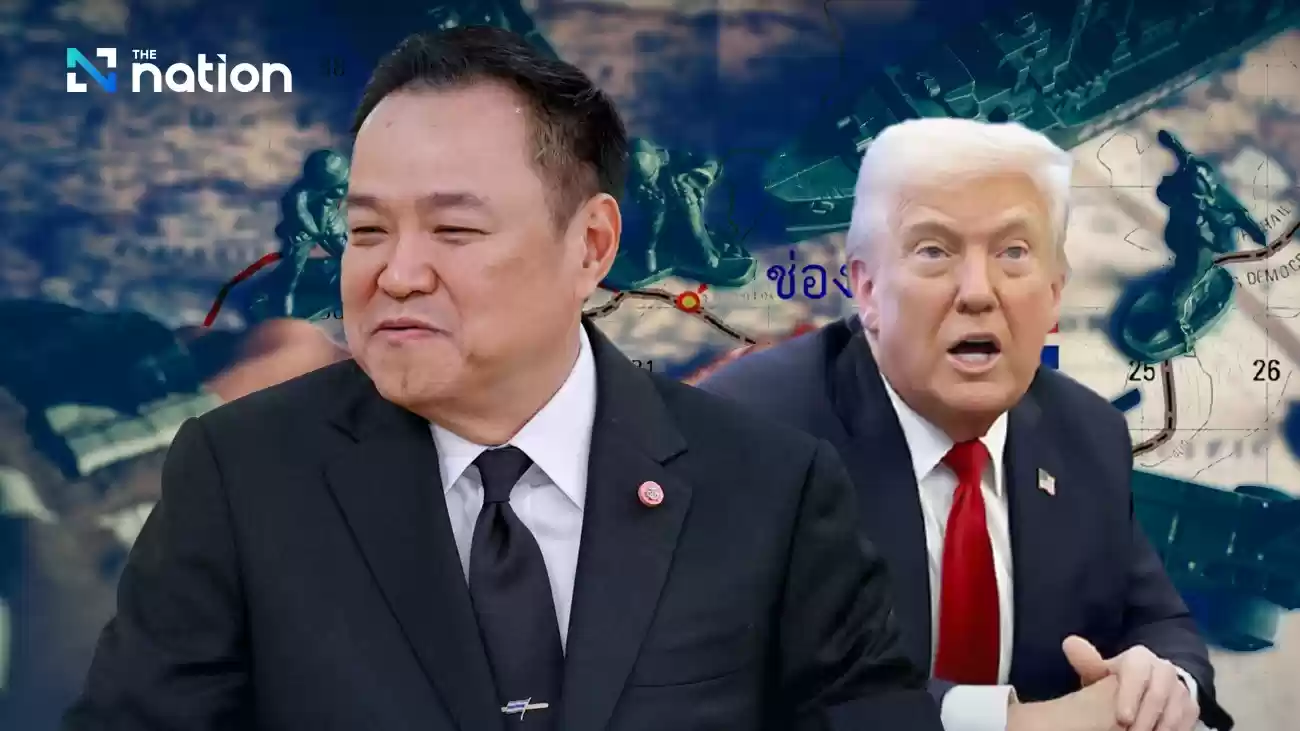 アヌティン氏はトランプ氏の主張を懸念していないと述べ、タイが最初に攻撃されたと主張した。