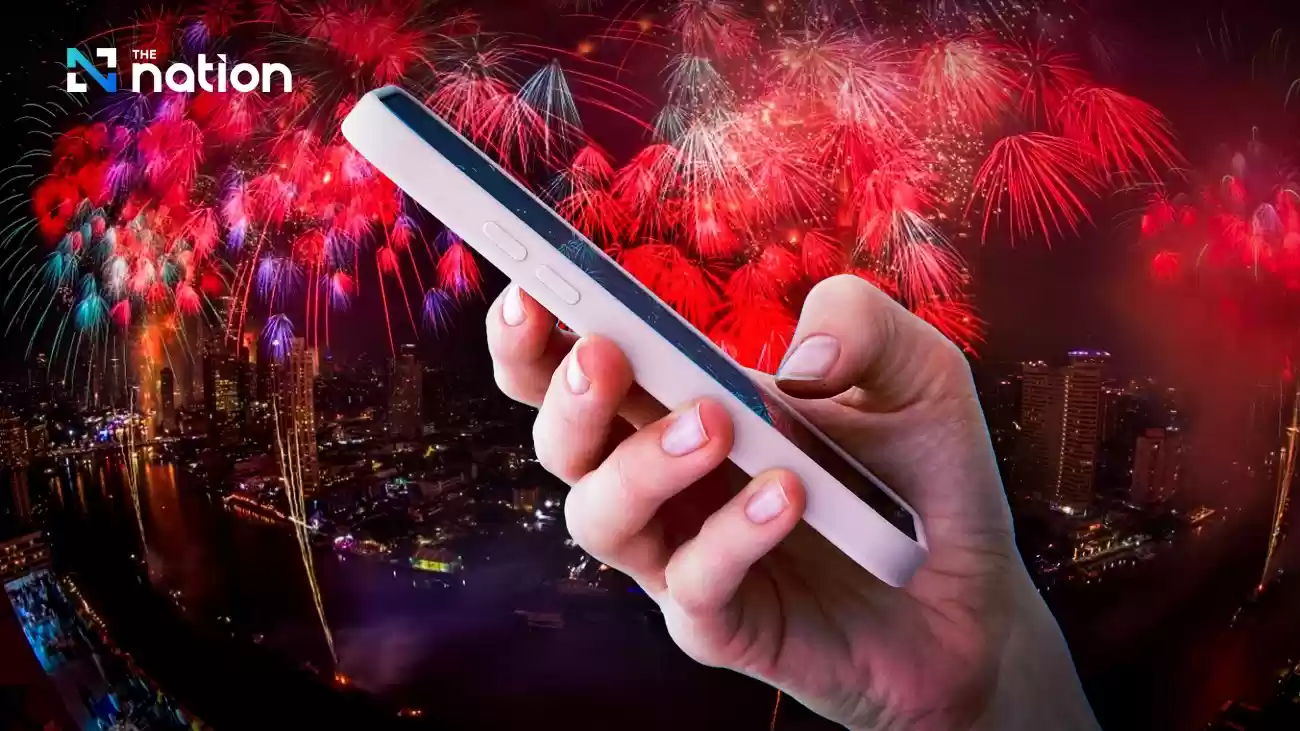 True氏によると、ICONSIAMでのモバイルデータ使用量は新年のカウントダウンで300%増加したという。