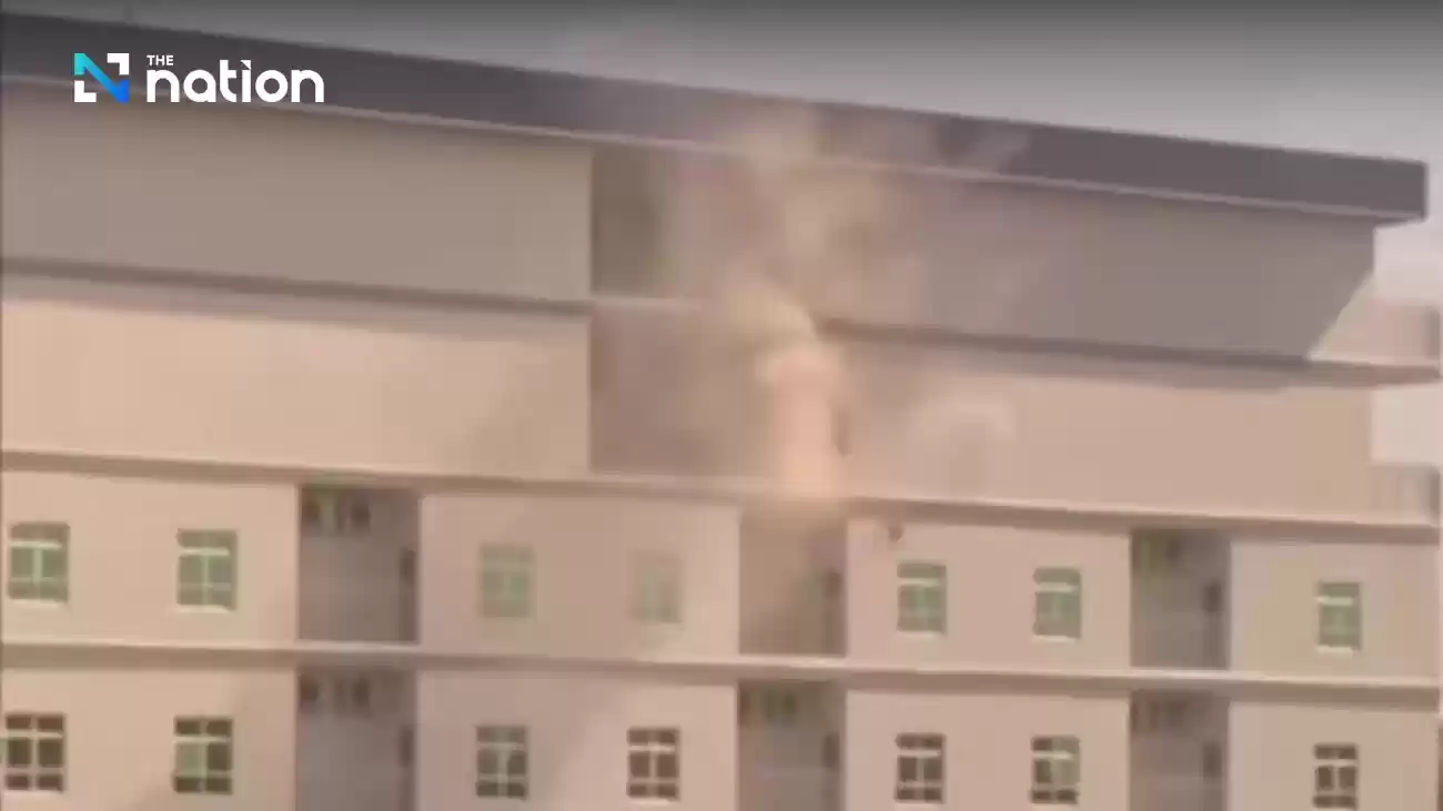 カンボジア軍、バン・クロン・ルック国境検問所近くの高層ビルからライフル銃を発砲